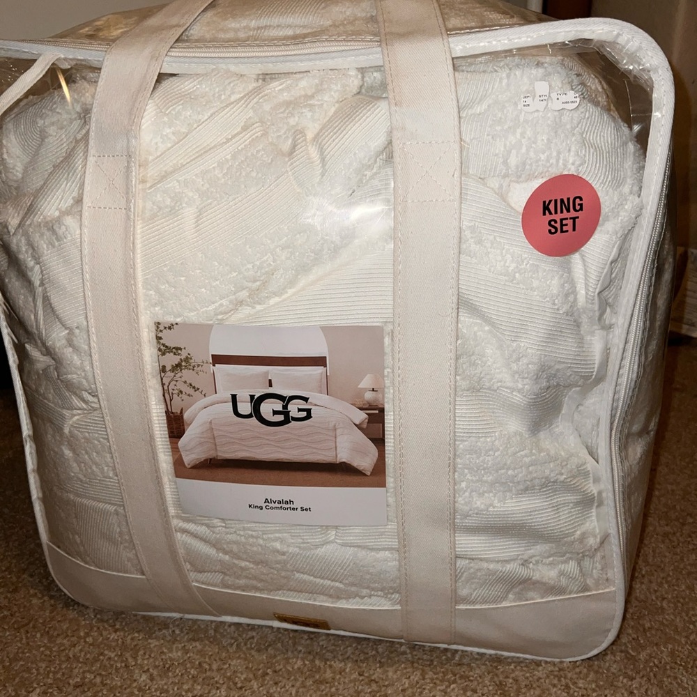 UGG (Alvalah king comforter set)